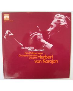 Herbert von Karajan • Ein festliches Wunschkonzert LP