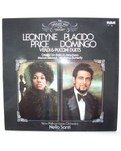 Leontyne Price & Placido Domingo • Verdi & Puccini Duets LP