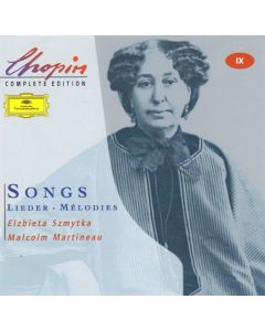 Frédéric Chopin (1810-1849) • Songs CD • Elzbieta Szmytka