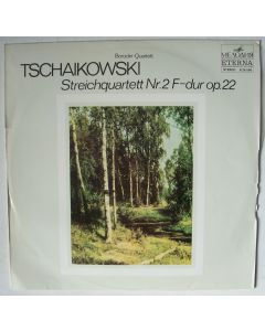 Peter Tchaikovsky (1840-1893) • Streichquartett Nr. 2 LP • Borodin Quartett
