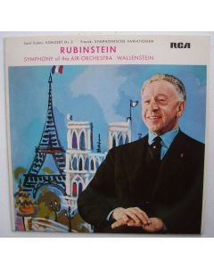 Artur Rubinstein: Camille Saint-Saens (1835-1921) • Konzert Nr. 2 LP