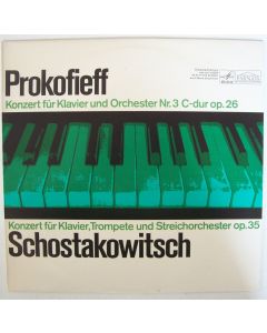 Sergei Prokofiev (1891-1953) • Konzert für Klavier Nr. 3 LP • Nikolaj Petrow