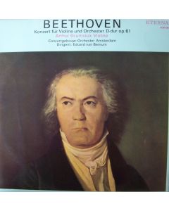 Beethoven (1770-1827) • Konzert für Violine und Orchester LP • Arthur Grumiaux