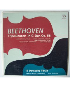 Beethoven (1770-1827) • Tripelkonzert LP • Parikian, Amfitheatrof, Santoliquido