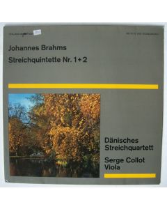Brahms (1833-1897) • Streichquintette Nr. 1 + 2 LP • Dänisches Streichquintett