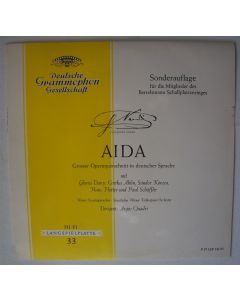 Giuseppe Verdi (1813-1901) • Aida LP • Argeo Quadri