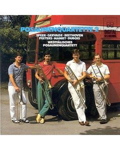 Westfälisches Posaunenquartett • Posaunenquartette 2 CD