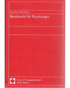 Berufsrecht für Psychologen