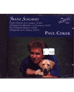 Paul Coker: Franz Schubert (1797-1828) - Piano Sonata in G major CD