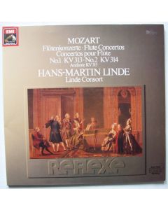 Mozart (1756-1791) • Flötenkonzerte / Flute Concertos LP • Hans-Martin Linde