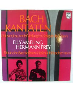 Elly Ameling & Hermann Prey: Johann Sebastian Bach (1685-1750) • Kantaten LP