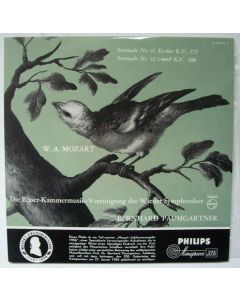 Wolfgang Amadeus Mozart (1756-1791) • Serenades LP • Bernhard Paumgartner