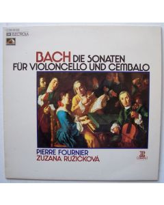 Johann Sebastian Bach (1685-1750) • Die Sonaten für Violoncello und Cembalo LP