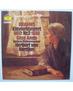 Johannes Brahms (1833-1897) • Klavierkonzert Nr. 2 LP • Géza Anda