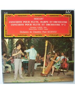Wolfgang Amadeus Mozart (1756-1791) • Concerto pour Flute, Harpe et Orchestre LP