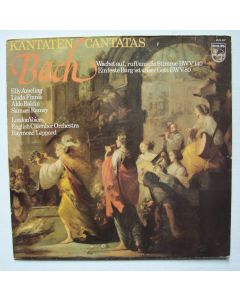 Johann Sebastian Bach (1685-1750) • Kantaten / Cantatas LP • Elly Ameling