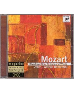Wolfgang Amadeus Mozart (1756-1791) • Divertimenti for Strings and Winds CD