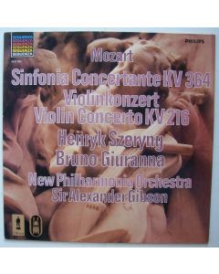 Wolfgang Amadeus Mozart (1756-1791) • Sinfonia Concertante LP • Henryk Szeryng