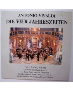 Erich Keller: Antonio Vivaldi (1678-1741) • Die Vier Jahreszeiten LP