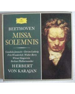 Ludwig van Beethoven (1770-1827) • Missa Solemnis 2 LP-Box • Herbert von Karajan