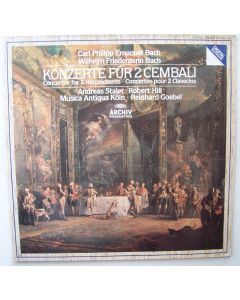 Konzerte für 2 Cembali LP