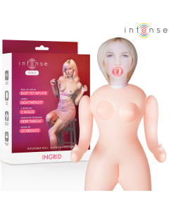 INTENSE DOLLS - AUFBLASBARE PUPPE INGRID MIT DREI ÖFFNUNGEN
