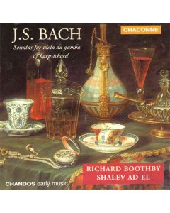 Bach (1685-1750) • Sonatas for Viola da gamba & Harpsichord CD • Richard Boothby