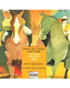 Duets for Violin and Viola CD