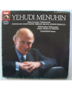 Yehudi Menuhin • Violin Concertos 4 LP-Box