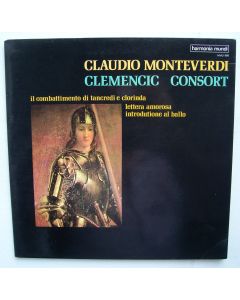 Claudio Monteverdi (1567-1643) – Il Combattimento di Tancredi e Clorinda LP - Clemencic Consort