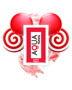 AQUA TRAVEL - SCHMIERMITTEL AUF WASSERBASIS MIT LOLLIPOP-GESCHMACK 6 ML