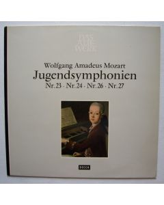 Mozart (1756-1791) • Jugendsymphonien Nr. 23 • Nr. 24 • Nr. 26 • Nr. 27 LP