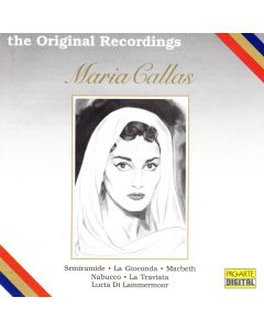 Maria Callas • The Original Recordings CD