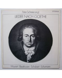Peter Schreier singt Lieder nach Goethe LP
