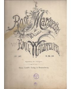 Émile Waldteufel (1837-1915) • Rose & Marguerites