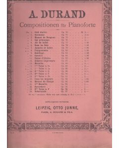 Auguste Durand (1830-1909) • 1ère Valse