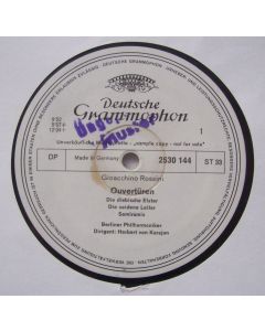 Herbert von Karajan: Gioacchino Rossini (1792-1868) • Ouvertüren LP