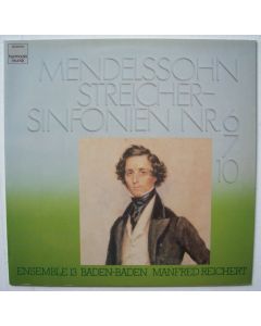 Felix Mendelssohn-Bartholdy (1809-1847) • Streichersinfonien Nr. 6, 7 & 10 LP