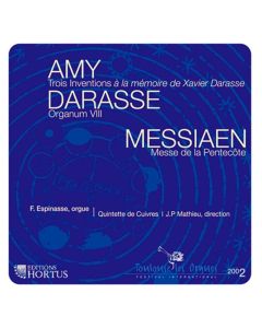 Francois Espinasse • Amy, Darasse, Messiaen CD