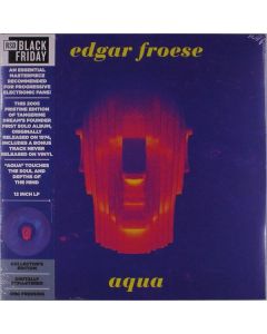Edgar Froese - Aqua (remastered) (Limited Edition) (Blue / Orange Marbled Vinyl) LP