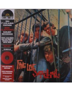 The Yardbirds - Five Live Yardbirds (RSD) (Collector's Edition) (Translucent Red Vinyl) LP