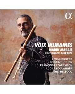 Marin Marais (1656-1728) - Pieces inedites pour Flute - Voix humaines CD