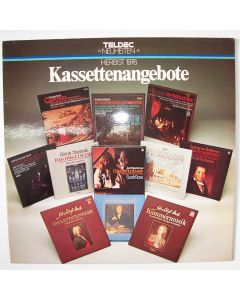 Teldec Neuheiten Herbst 1976 • Kassettenangebote LP