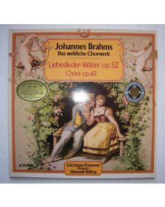 Johannes Brahms (1833-1897) • Das weltliche Chorwerk LP • Helmuth Rilling