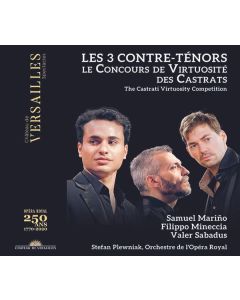 Samuel Marino, Filippo Mineccia & Valer Sabadus - Les 3 Contre-Tenors CD