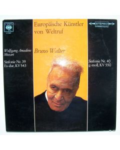 Bruno Walter: Wolfgang Amadeus Mozart (1756-1791) - Sinfonien LP