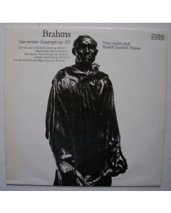 Johannes Brahms (1833-1897) • Vier ernste Gesänge op. 121 LP • Theo Adam