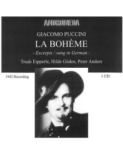 Giacomo Puccini (1858-1924) - La Boheme (Ausz.in dt.Spr.) CD