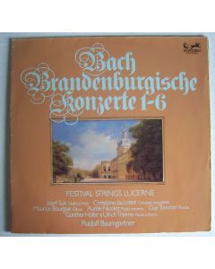 Johann Sebastian Bach (1685-1750) • Brandenburgische Konzerte 2 LPs