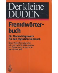 Der kleine Duden • Fremdwörterbuch